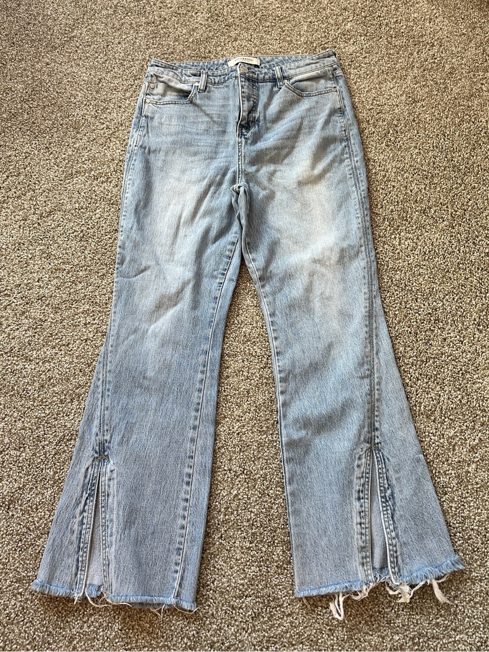 Liverpool Hannah Flare Split-Hem Women's Jeans - Picture 1 of 12